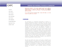 Tablet Screenshot of cmpc.clrc.ac.uk